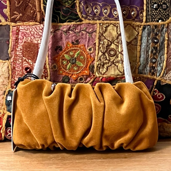 NWT Staud Bean Bag Tobacco Suede 🌟Rare🌟